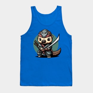 Warrior Pangolin Tank Top